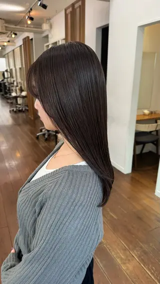 セミロング カラー MAKE'S所属・石坂 暢大のヘアスタイル