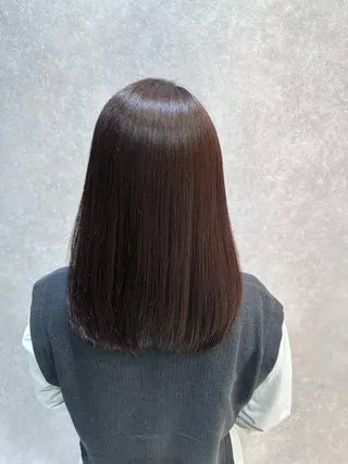 ロング 🔸縮毛矯正/髪質 改善カラー石崎🔸のヘアスタイル