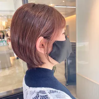 ショート カラー 木原良 (キハラ リョウ)のヘアスタイル