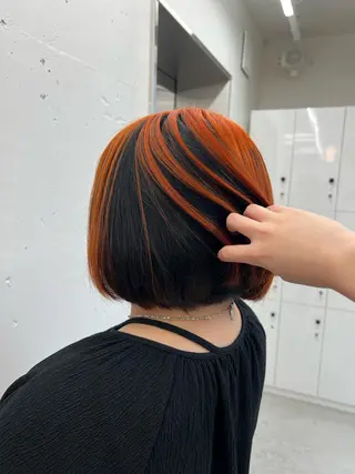 ミディアム カラー あすか JILLSTUDIOのヘアスタイル
