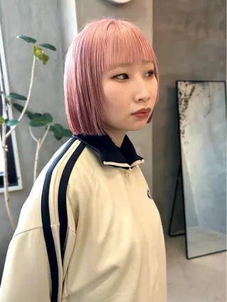 ショート カラー デザイン/レイヤー Kaito🐩/栄のヘアスタイル