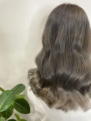 セミロング カラー \RINA🐾/ ジェルムのヘアスタイル