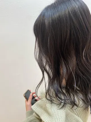 セミロング カラー 韓国風愛されヘア 🇰🇷RITO🎀のヘアスタイル