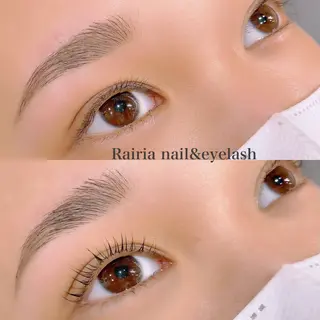 パーマ Rairia nail&eyelash所属・Rairia CHIKAのマツエク・マツパデザイン