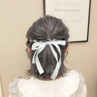 ショート ヘアアレンジ AUBE HAIR shinjuku所属・🌺夏の褒められヘア 🌺 NAO のヘアスタイル