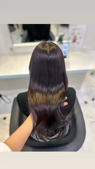 ロング *⋆꒰ঌまろやか暖色 まな🥣🪽のヘアスタイル