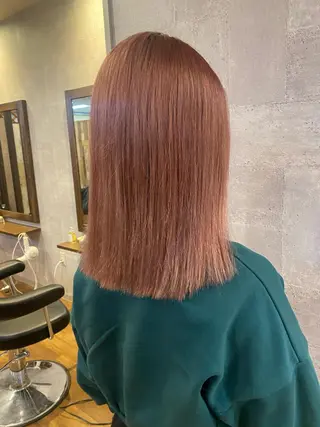 ミディアム Krass Kobe所属・鈴木 ルナのヘアスタイル