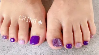 ネイル tRING* しいの木台のネイルデザイン