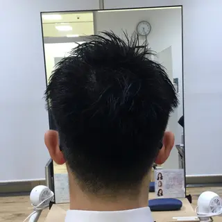 ショート メンズ 滝口 瑞季のヘアスタイル