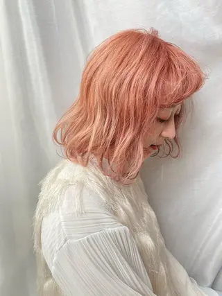 カラー qpula所属・qpula misuzuのヘアスタイル