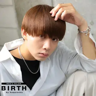 メンズ BIRTH by happiness所属・【ニュアンスパーマ】 西岡拓海のヘアスタイル