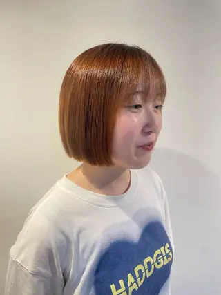 ショート 透明感グレージュ カラー大夢🫧のヘアスタイル