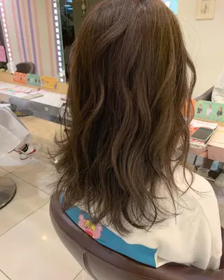 セミロング 中村 卓也のヘアスタイル