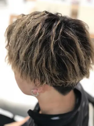 ショート 縮毛矯正/髪質改善 継続する美髪のヘアスタイル