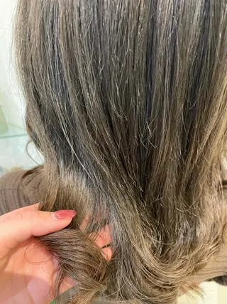 カラー 髪質改善カラー🤍 エクステ✨君島由実子のヘアスタイル