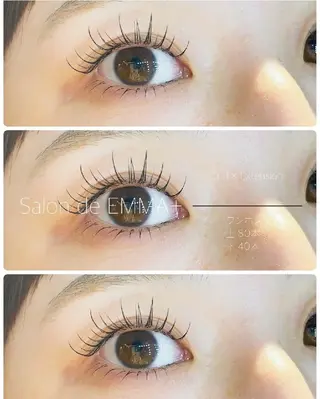 マツエク・マツパ EMMA plus．のマツエク・マツパデザイン