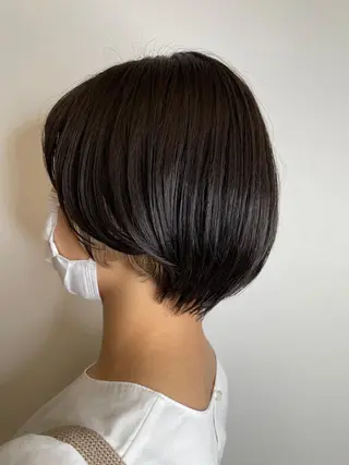 ショート コトネ🫧 韓国風レイヤーカットのヘアスタイル
