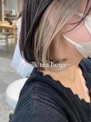 ミディアム カラー得意【梅田】 瀧本友梨乃のヘアスタイル