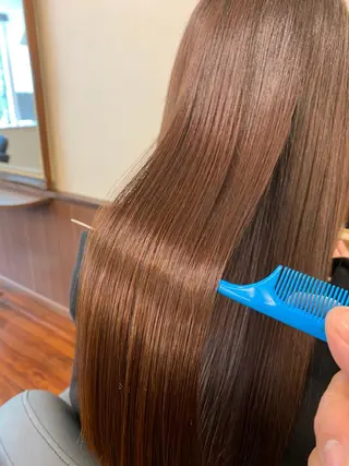 ロング 名古屋栄の髪質改善 トリートメント/清田のヘアスタイル