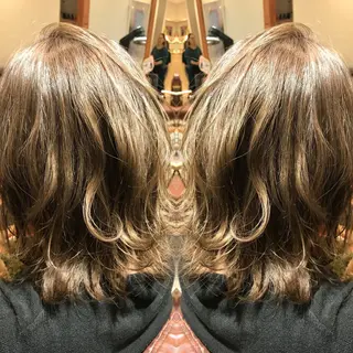 ショート カラー シールエクステ⭐️ オオミタクヤのヘアスタイル