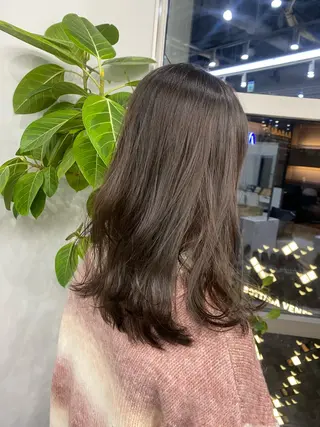 セミロング カラー パーマ ヘアアレンジ レイヤー/メンズ🥑 マエダアズミ🥑のヘアスタイル