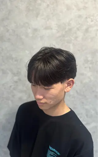 メンズ PARK.なんば本店 ミルボンAujua認定サロン[パーク]所属・辻優太/韓国ウルフ 🐺/中華ヘアのヘアスタイル