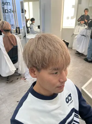 カラー メンズ メンズショート美容師 💈高橋和真💈のヘアスタイル