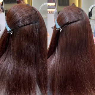 セミロング 酸性ストレート人気 No,1/カスミ🩰のヘアスタイル