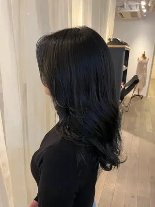 カラー Sherry/R 三川町 山本なつみのヘアスタイル