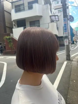 ミディアム 🌈透明感カラー🌈 🌟吉田祐介🌟のヘアスタイル