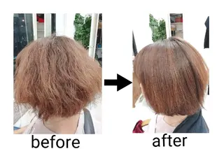 ミディアム ⛑️髪質改善請負人 ⛑️ヤマザキタカヒトのヘアスタイル