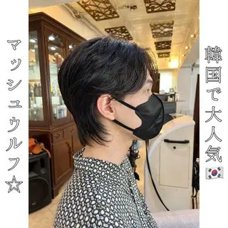 ショート 本場の韓国ヘア 🇰🇷チ・ヨンジュのヘアスタイル