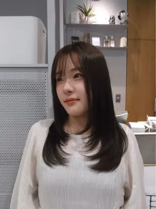 カラー 米村 春香のヘアスタイル