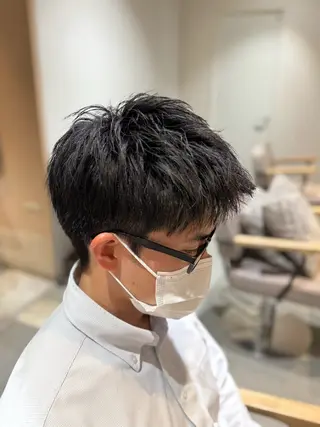 メンズ Fizelle福島 ✨Honokaのヘアスタイル
