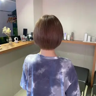 ショート カラー 🐺ウルフオタク🐺 ハイトーン/moeのヘアスタイル