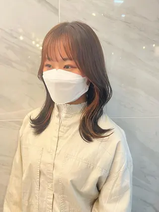 ミディアム 🩶韓国/似合わせ/ さわ🩶のヘアスタイル