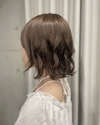 パーマ レイヤーカット/ パーマ‪/表参道のヘアスタイル