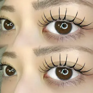 マツエク・マツパ Luele🌛 Nanamiのマツエク・マツパデザイン
