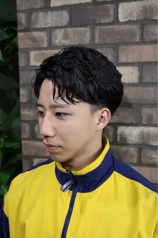 ショート パーマ 志厳/メンズ特化 /メンズパーマのヘアスタイル