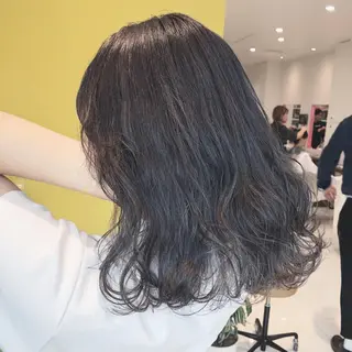 セミロング sano sayakaのヘアスタイル