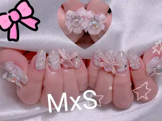 ネイル MxS Nail(長さだし/フィルイン/マグネット/韓国ネイル/ワンホンネイル/ワンカラー)所属・MxS リィリィのネイルデザイン