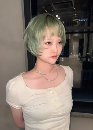 ショート ALBUMHAIR所属・奥山 みのりのヘアスタイル