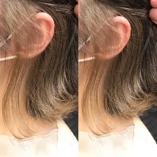 ショート カラー 細沼 葵のヘアスタイル