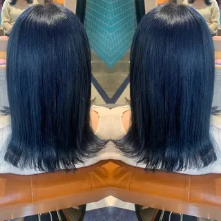 ミディアム カラー 韓国🇰🇷 ✂︎hair 内田愛のヘアスタイル