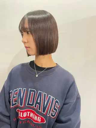 ショート 横山 奈央のヘアスタイル