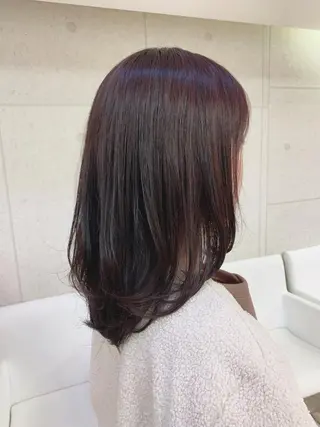 セミロング お悩み解決✨ ASAMIのヘアスタイル