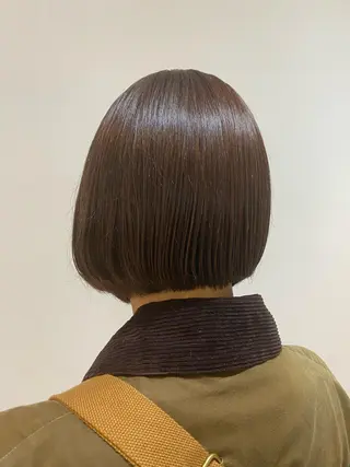 ショート カラー 大人かわいい×艶髪 🤍塩川のヘアスタイル