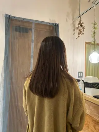 セミロング livLim所属・髪質改善 🐈 三橋のヘアスタイル