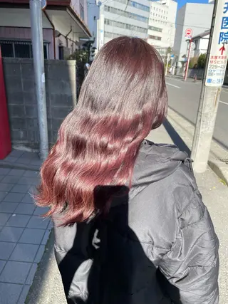 セミロング カラー パーマ ヘアアレンジ メンズ キッズ ネイル マツエク・マツパ アイブロウ 歩くパワースポット 🦋KAHOのヘアスタイル