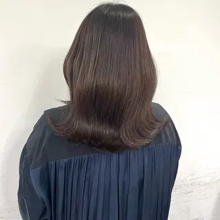ミディアム 無料カットモデル ユナのヘアスタイル